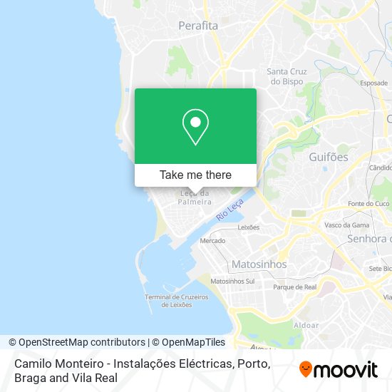 Camilo Monteiro - Instalações Eléctricas map