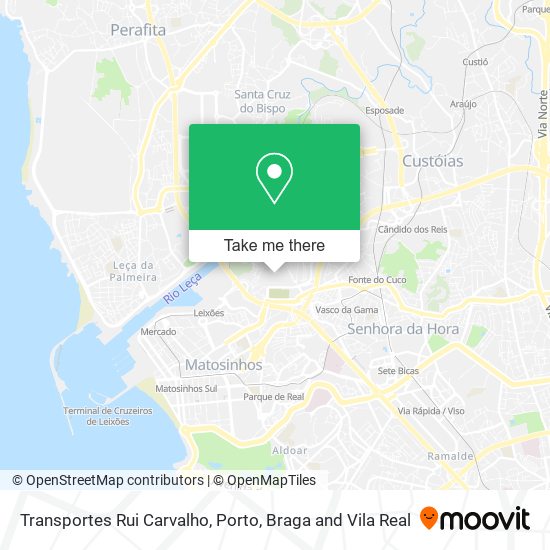 Transportes Rui Carvalho map