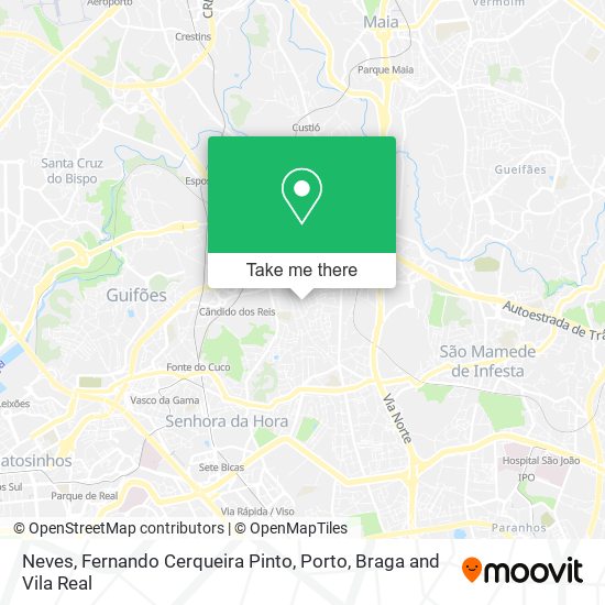 Neves, Fernando Cerqueira Pinto map