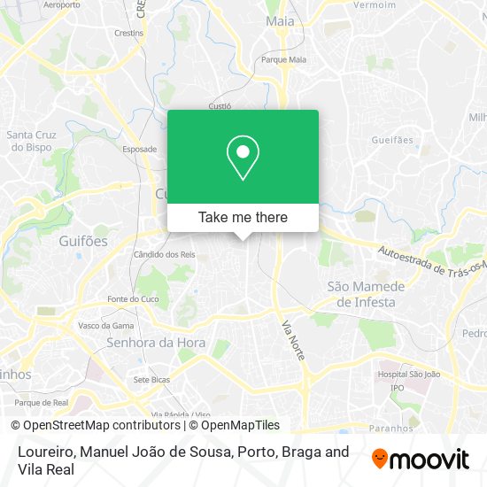 Loureiro, Manuel João de Sousa map