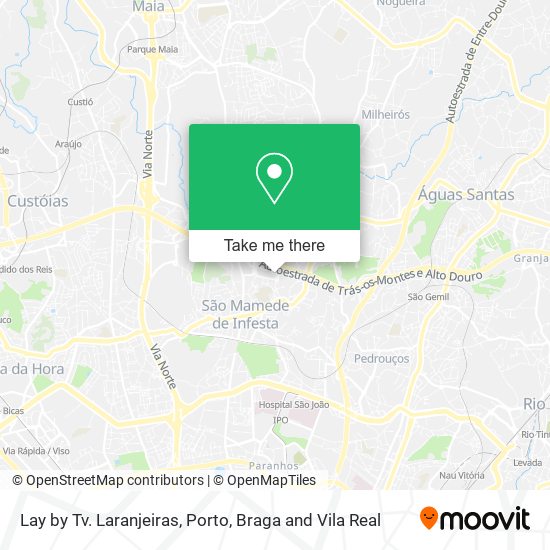 Lay by Tv. Laranjeiras map