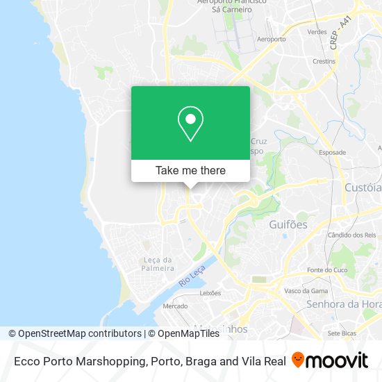 Ecco Porto Marshopping map