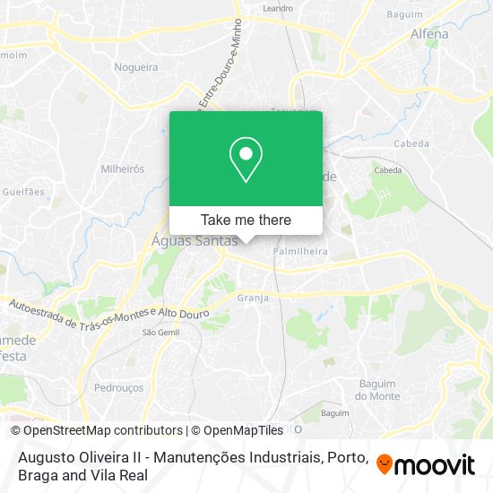 Augusto Oliveira II - Manutenções Industriais map