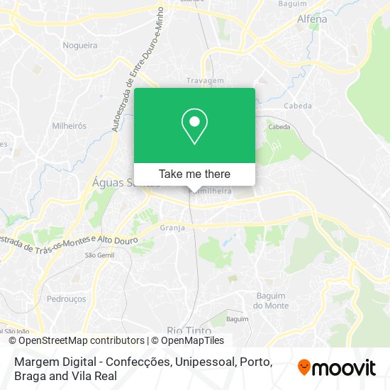 Margem Digital - Confecções, Unipessoal map