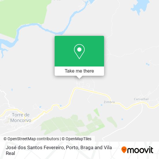 José dos Santos Fevereiro map