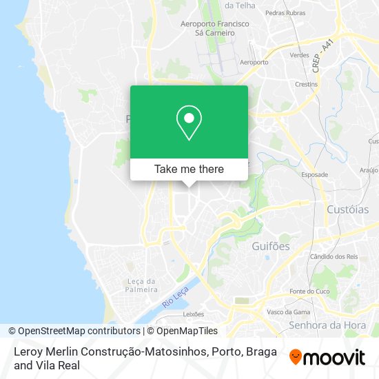 Leroy Merlin Construção-Matosinhos map