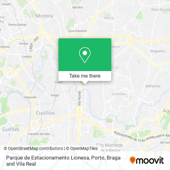 Parque de Estacionamento Lionesa map