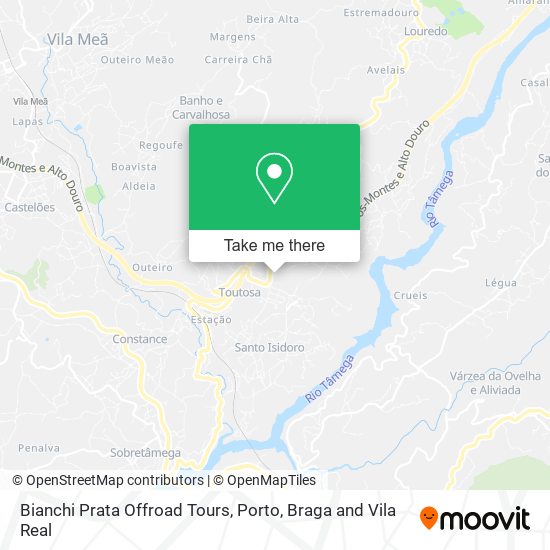 Bianchi Prata Offroad Tours mapa