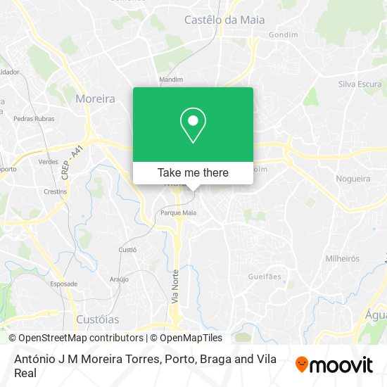 António J M Moreira Torres mapa