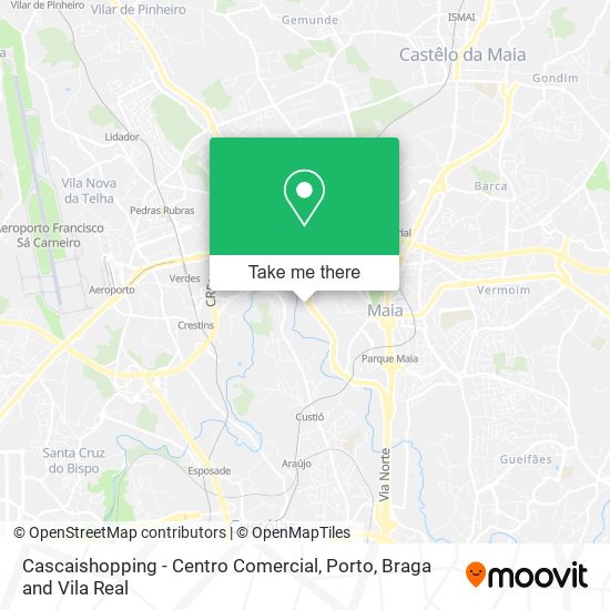 Cascaishopping - Centro Comercial map