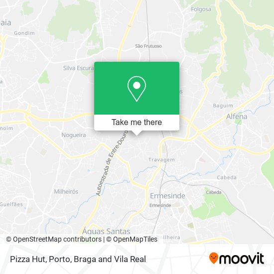 Pizza Hut mapa