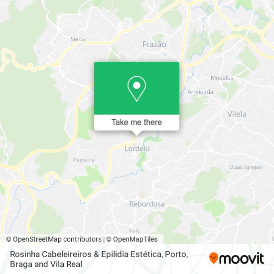 Rosinha Cabeleireiros & Epilidia Estética map