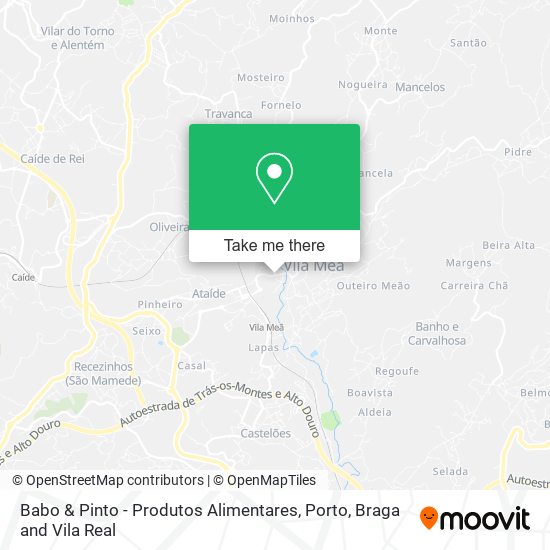 Babo & Pinto - Produtos Alimentares map