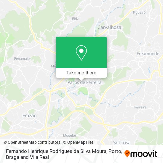 Fernando Henrique Rodrigues da Silva Moura map