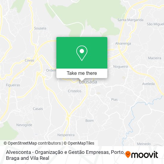 Alvesconta - Organização e Gestão Empresas mapa