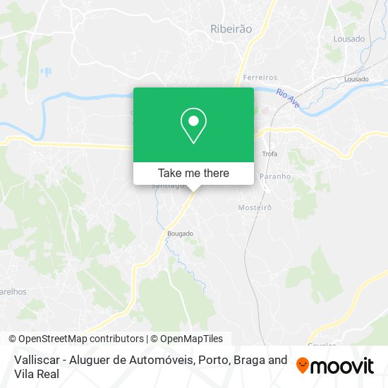Valliscar - Aluguer de Automóveis map