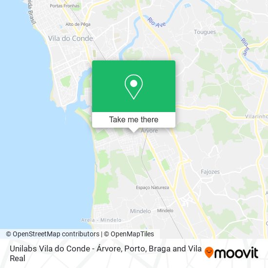 Unilabs Vila do Conde - Árvore map