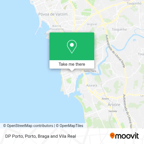 DP Porto map