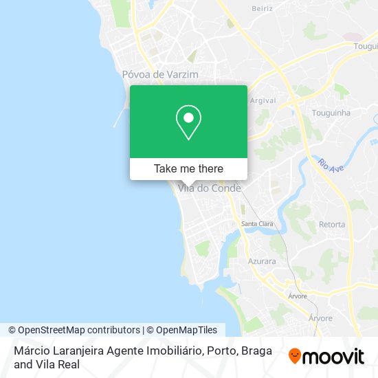 Márcio Laranjeira Agente Imobiliário mapa