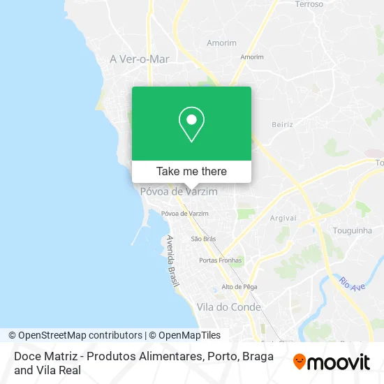 Doce Matriz - Produtos Alimentares map
