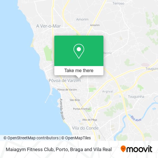 Maiagym Fitness Club map