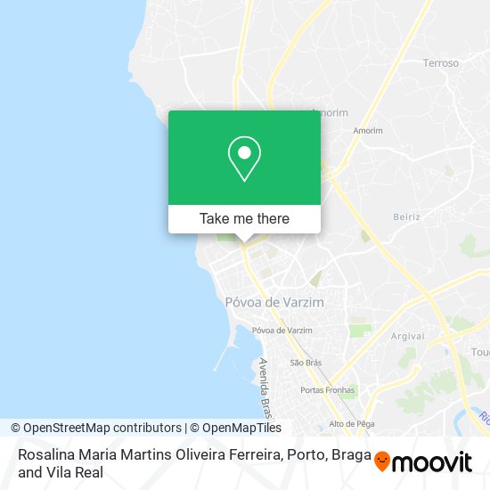 Rosalina Maria Martins Oliveira Ferreira map