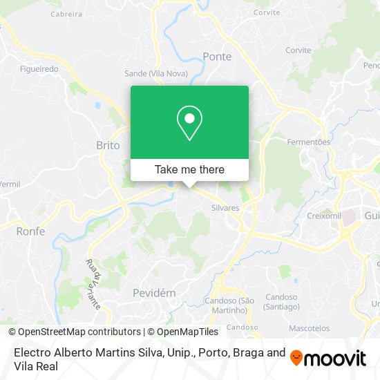 Electro Alberto Martins Silva, Unip. map