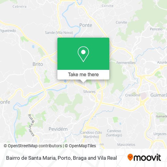 Bairro de Santa Maria map