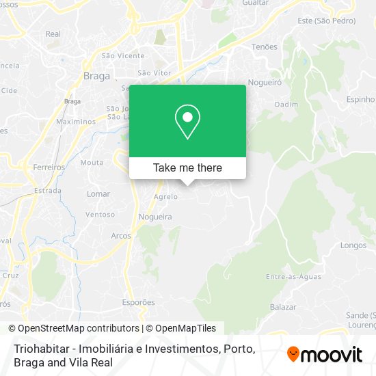 Triohabitar - Imobiliária e Investimentos map