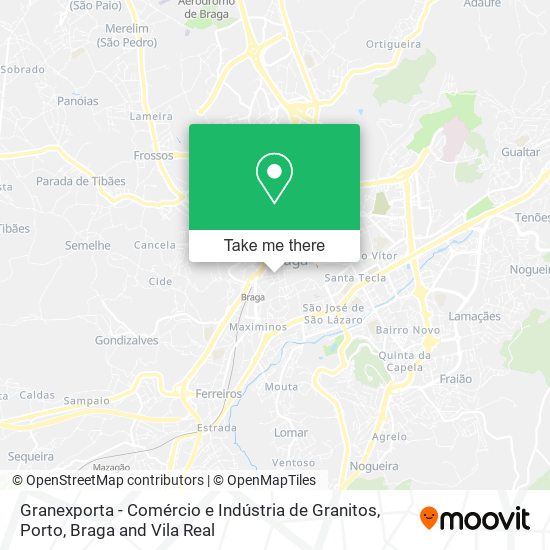 Granexporta - Comércio e Indústria de Granitos map