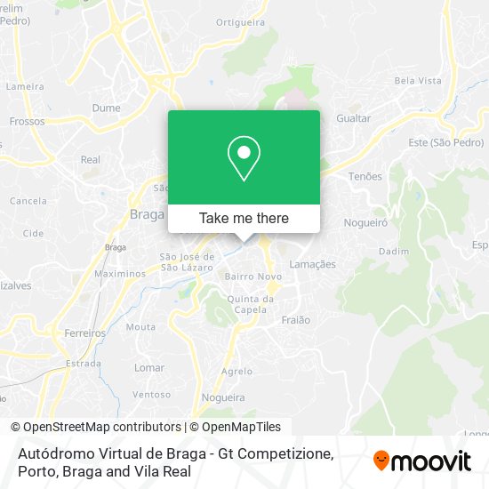 Autódromo Virtual de Braga - Gt Competizione map