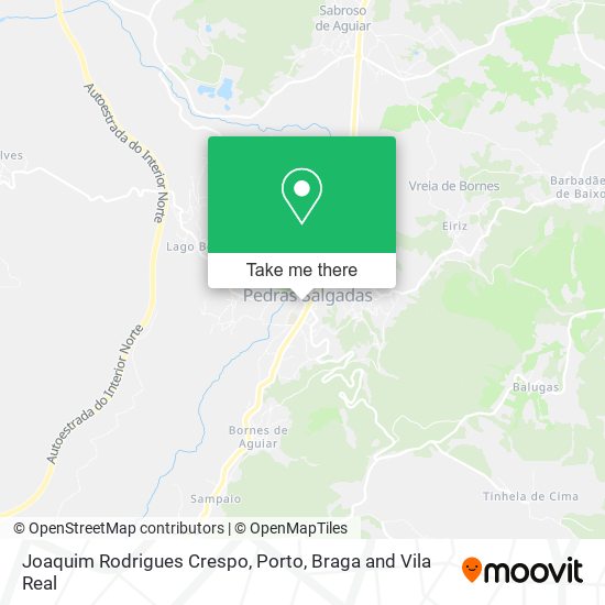 Joaquim Rodrigues Crespo mapa
