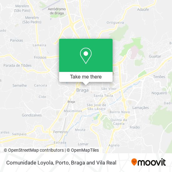 Comunidade Loyola mapa