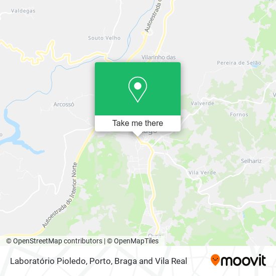 Laboratório Pioledo mapa