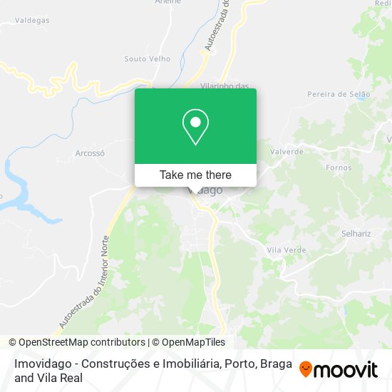 Imovidago - Construções e Imobiliária map