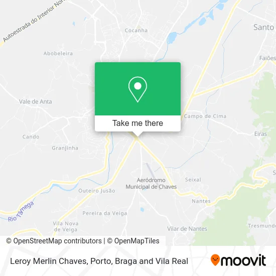 Leroy Merlin Chaves map
