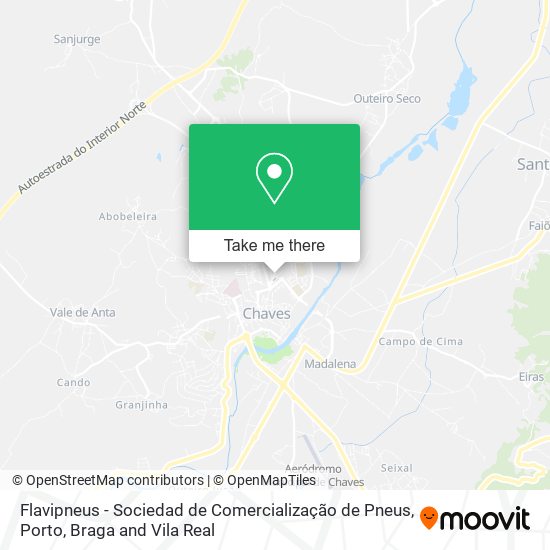 Flavipneus - Sociedad de Comercialização de Pneus map