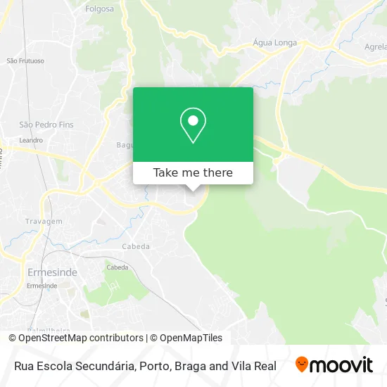 Rua Escola Secundária map