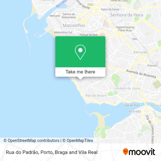 Rua do Padrão map