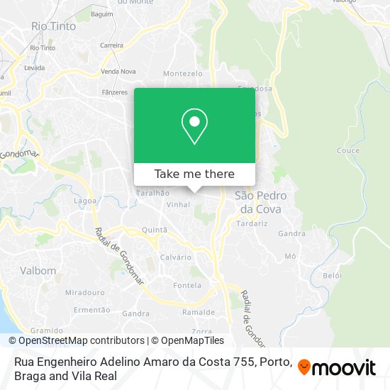 Rua Engenheiro Adelino Amaro da Costa 755 mapa