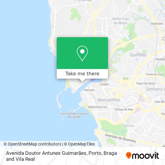 Avenida Doutor Antunes Guimarães map