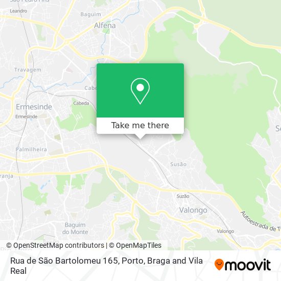 Rua de São Bartolomeu 165 map