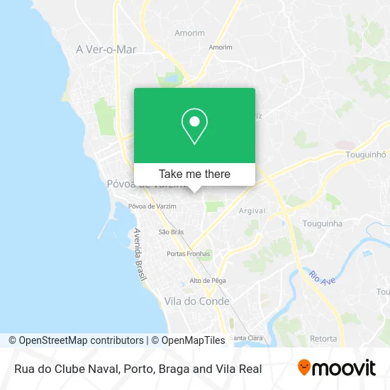 Rua do Clube Naval map