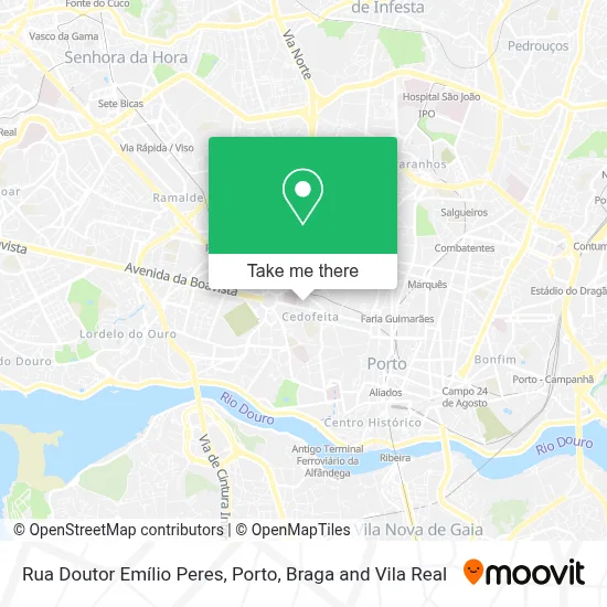 Rua Doutor Emílio Peres map