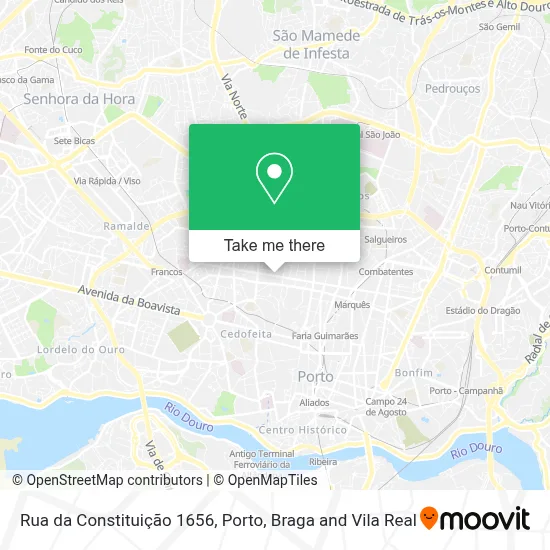 Rua da Constituição 1656 map