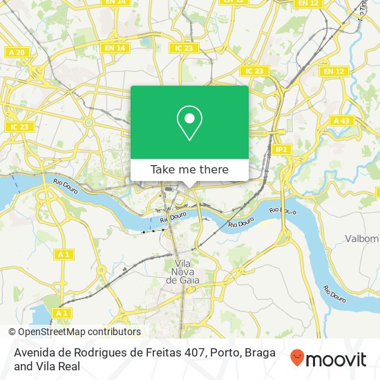 Avenida de Rodrigues de Freitas 407 mapa