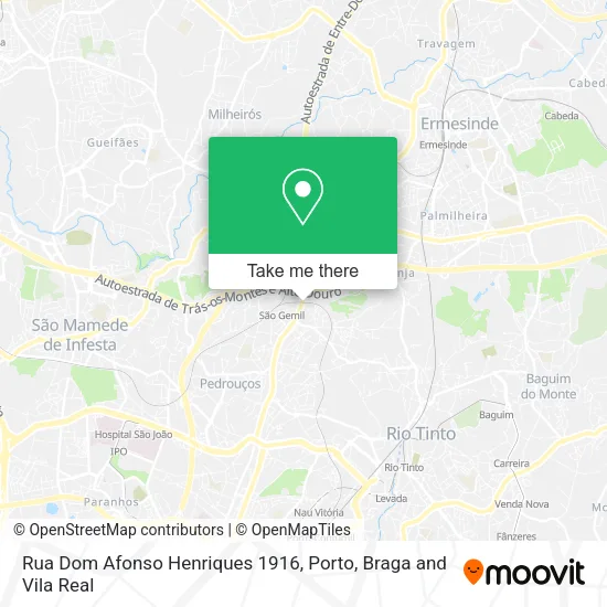 Rua Dom Afonso Henriques 1916 map