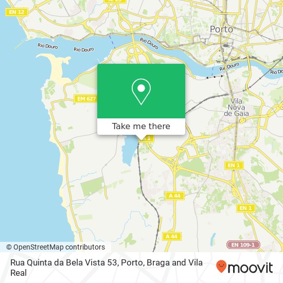 Rua Quinta da Bela Vista 53 map