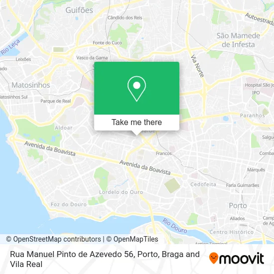 Rua Manuel Pinto de Azevedo 56 map