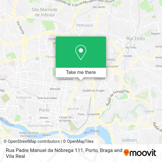 Rua Padre Manuel da Nóbrega 111 map
